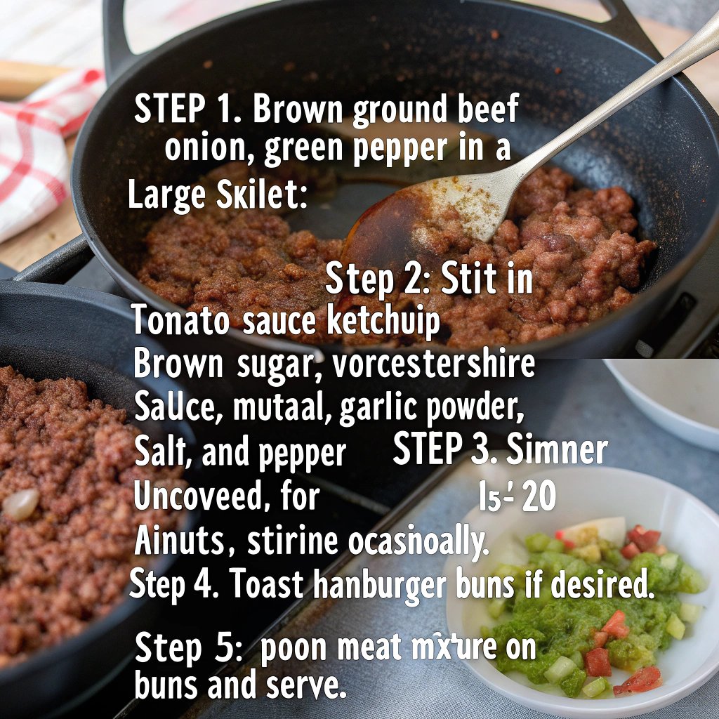 Sloppy Joes II How to Make